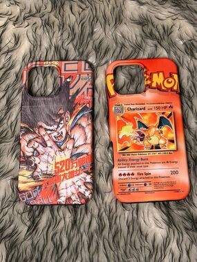 FUMI CASE Naruto, Pokemon and Dragon Ball Phone Cases (2Pack) iPhone 16 Pro Max